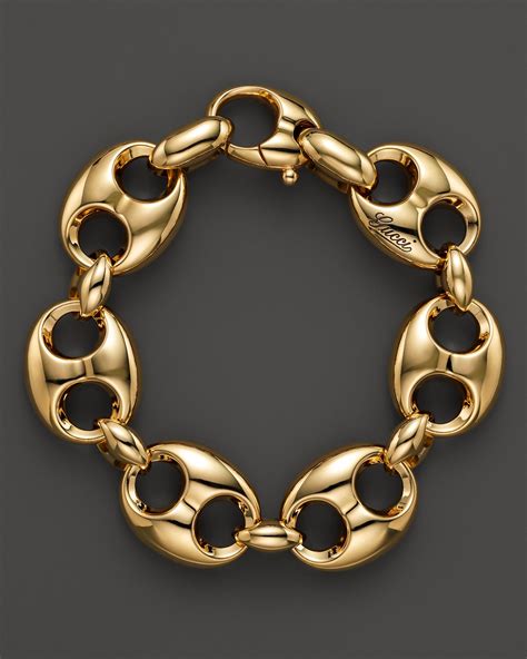 gucci gold bracelet 18k